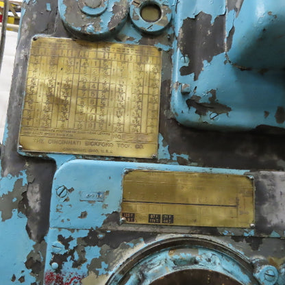 Cincinnati Bickford 4E-564 Super Service Radial Drill 5' x 13" 460V 3Ph