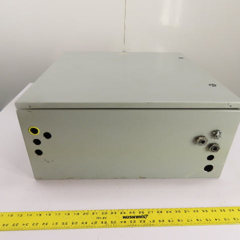 Hoffman CSD242410 24"x24"x10" NEMA 4 12 Wall Mount Electrical Enclosure