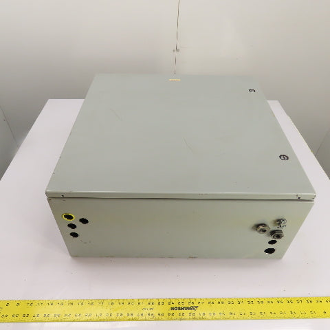 Hoffman CSD242410 24"x24"x10" NEMA 4 12 Wall Mount Electrical Enclosure