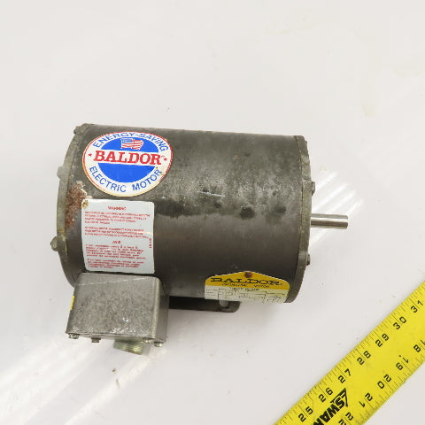 Baldor M3003 0.25HP AC Electric Motor 208-230/460V 1725RPM 48 Fr. Tested