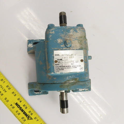 Electra-Gear M64A6.2F/F Inline Gear Reducer Gearbox 6.2:1 Ratio H64A Frame