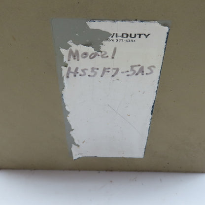 SolaHD HS5F7.5AS 7.5kVA 1Ph Transformer 240/480V Pri 120/240V Sec