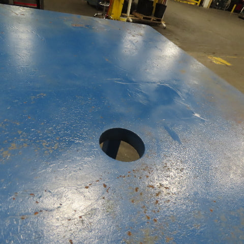 1" Thick Steel Top Machine Base Riser Table 30" x 36" x 47" Tall