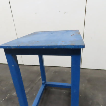 1" Thick Steel Top Machine Base Riser Table 30" x 36" x 47" Tall