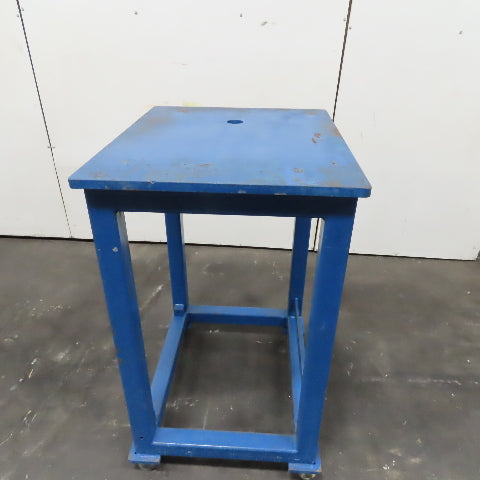 1" Thick Steel Top Machine Base Riser Table 30" x 36" x 47" Tall