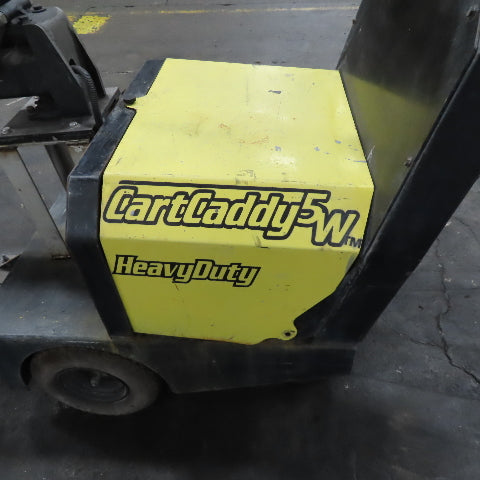 Cart Caddy 5W Heavy Duty 24V Electric 2 Speed Tugger Cart Dolly W/ Charger