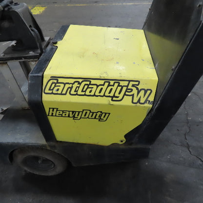Cart Caddy 5W Heavy Duty 24V Electric 2 Speed Tugger Cart Dolly W/ Charger