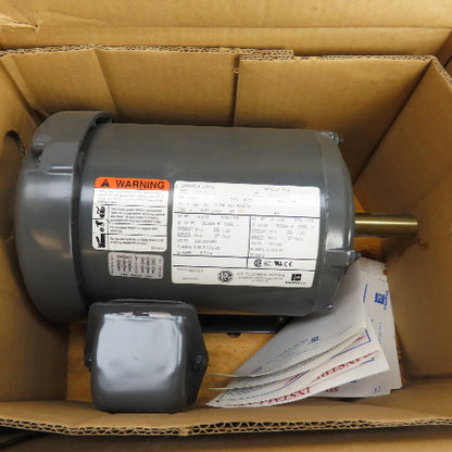 U.S. Motors U2E2D 2HP AC Electric Motor 208-230/460V 3Ph 1735RPM 145T Frame