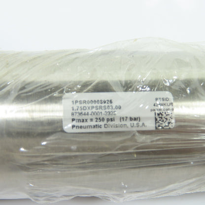 Parker 1.75DXPSRS03.00 Pneumatic Air Cylinder 1-3/4" Bore 3" Stroke NEW