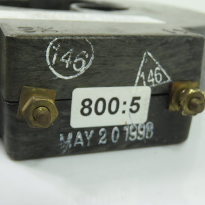 Instrument Transformers 350-801 Current Transformer Ratio 800:5 A 600V 10KV
