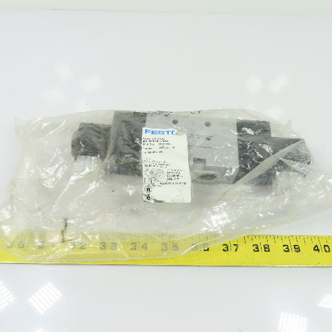 Festo VUVS-L30-P53C-MD-N38-F8-16BA1 Pneumatic Solenoid Valve 36-145PSI 110/120V