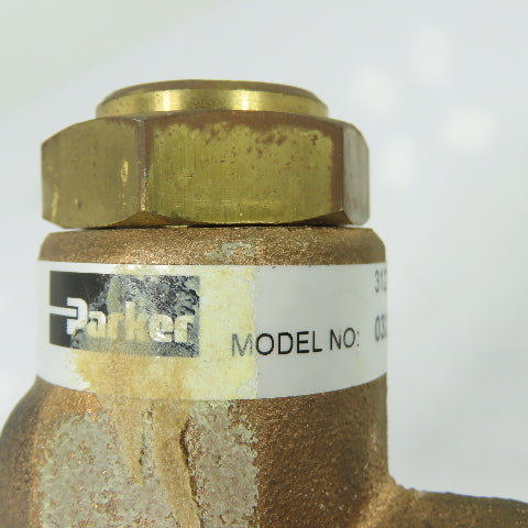 Parker 032500419 Flow Flow Control Valve 250 PSIG Max 1/2" NPT