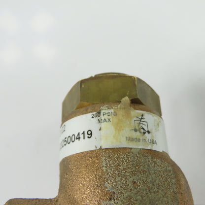 Parker 032500419 Flow Flow Control Valve 250 PSIG Max 1/2" NPT