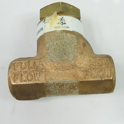 Parker 032500419 Flow Flow Control Valve 250 PSIG Max 1/2" NPT