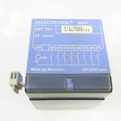 Selectron 412.0004 DIT 701 Input Module 24VDC