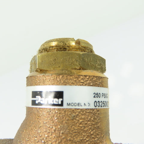 Parker 032500219 Inline Flow Control Valve 1/4" NPT 250 psi