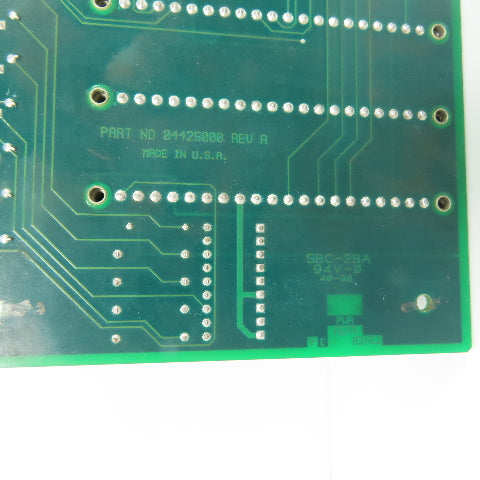 Measurex 04425000 2080 Main Terminal Circuit Board SBC-2BA Assembly 054250