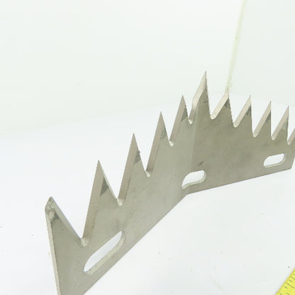 703150095 Serrated Industrial V-Shape Cutter Blade 10-3/8" Long