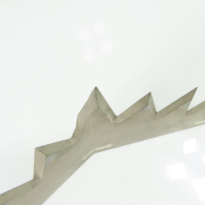 703150095 Serrated Industrial V-Shape Cutter Blade 10-3/8" Long