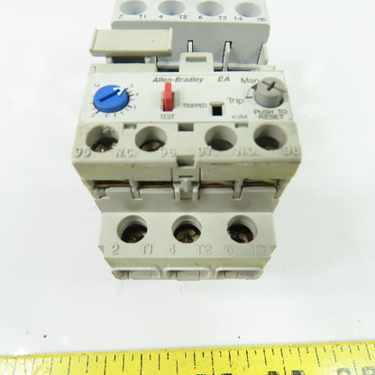 Allen-Bradley 100-C23*10 Contactor 110V/120V Coil W/ 193-EA2EB 1.6-5.0A Overload
