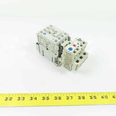 Allen-Bradley 100-C23*10 Contactor 110V/120V Coil W/ 193-EA2EB 1.6-5.0A Overload