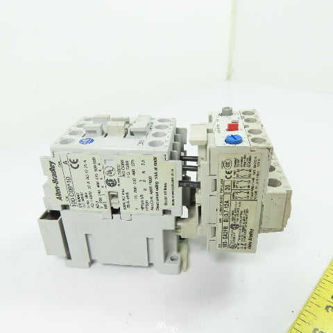 Allen-Bradley 100-C09*10 Contactor 110/120V W/ 93-EA2FB Overload Relay 3.7-12A