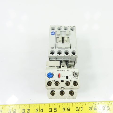 Allen-Bradley 100-C09*10 Contactor 110/120V W/ 93-EA2FB Overload Relay 3.7-12A