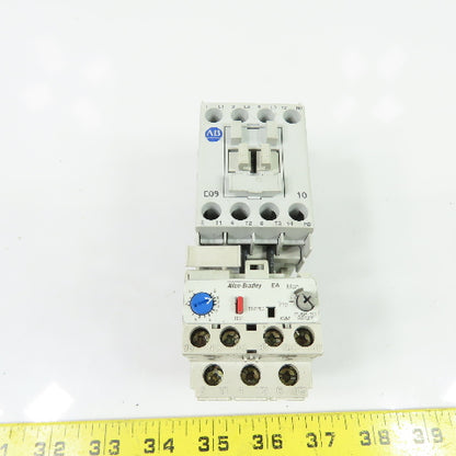Allen-Bradley 100-C09*10 Contactor 110/120V W/ 93-EA2FB Overload Relay 3.7-12A
