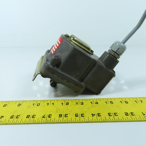 Barksdale D1T-H18SS Diaphragm Pressure Switch -1.0 to 1.25 Bar 480VAC