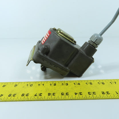 Barksdale D1T-H18SS Diaphragm Pressure Switch -1.0 to 1.25 Bar 480VAC