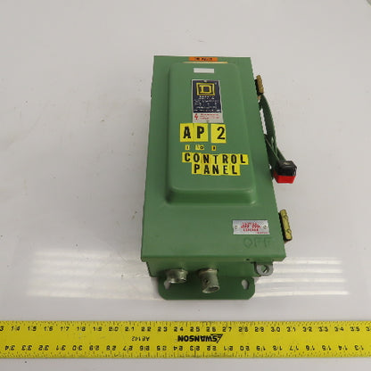 Square D H222NA 60A Fusible General Duty Safety Disconnect Switch 240V