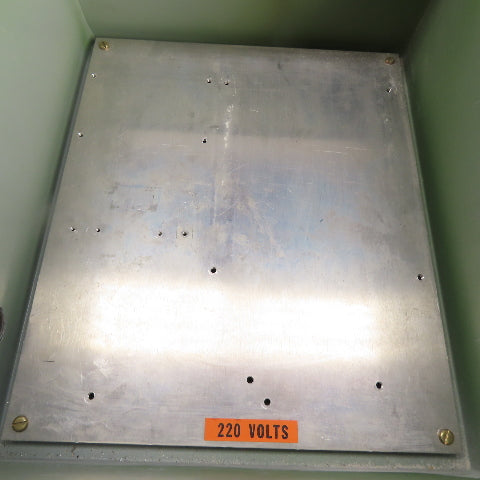 Hoffman 14" x 12" x 6" Type 13 Hinged Electrical Enclosure W/ Back Plate