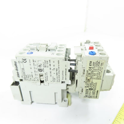 Allen-Bradley 100-C23*10 Contactor 120V Coil w/ 193-EA2FB 3.7-12A Overload Relay