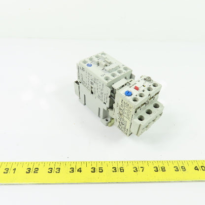 Allen-Bradley 100-C23*10 Contactor 120V Coil w/ 193-EA2FB 3.7-12A Overload Relay