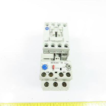 Allen-Bradley 100-C09*10 Contactor 110/120V Coil w/ 193-EA2EB Overload 1.6-5.0A