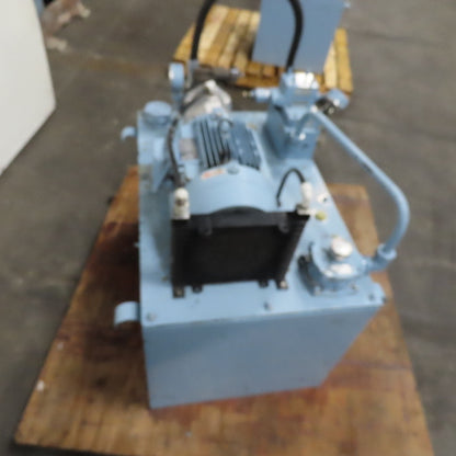 Yuken A22-B-10-3.7-41 Hydraulic Power Unit 100L Capacity 3.7kW 480V 3Ph