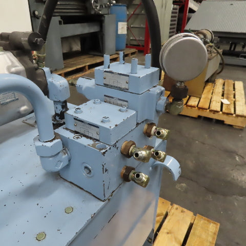 Yuken YA22-B-10-3.7-41 Hydraulic Power Unit 100L Capacity 3.7kW 480V 3Ph