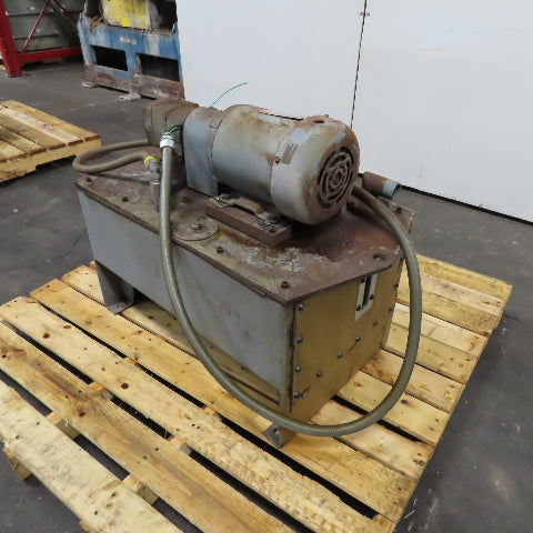 Continental PVR1-6B06-RM-0-1-F 11 Gal Hydraulic Power Unit 5HP 230/460V 3Ph 6GPM