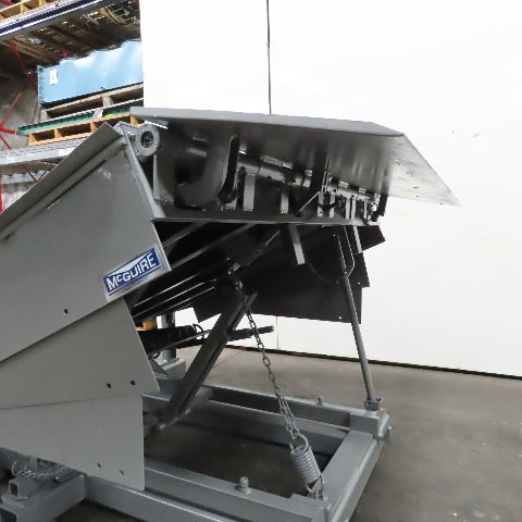 McGuire MP6640-18 6' x 6' Mechanical Pit Dock Leveler 40000 lb. Capacity
