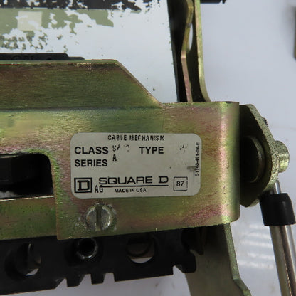 Square D FAL34080 80A Circuit Breaker 480V W/ Type CFA50 Handle Mechanism