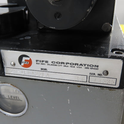 Fife Corporation P25-1FMA22LA Pneumohydraulic Power Unit 1/4HP 1Ph 208-220/440V