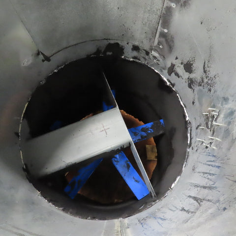 Brook Crompton UDN FR145T 24" Tube Axial Inline Duct Fan 2HP 575V 3Ph