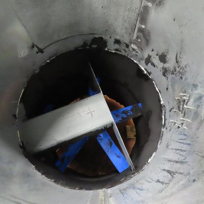 Brook Crompton UDN FR145T 24" Tube Axial Inline Duct Fan 2HP 575V 3Ph