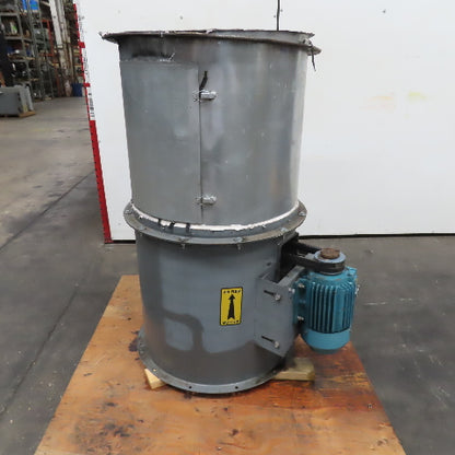 Brook Crompton UDN FR145T 24" Tube Axial Inline Duct Fan 2HP 575V 3Ph