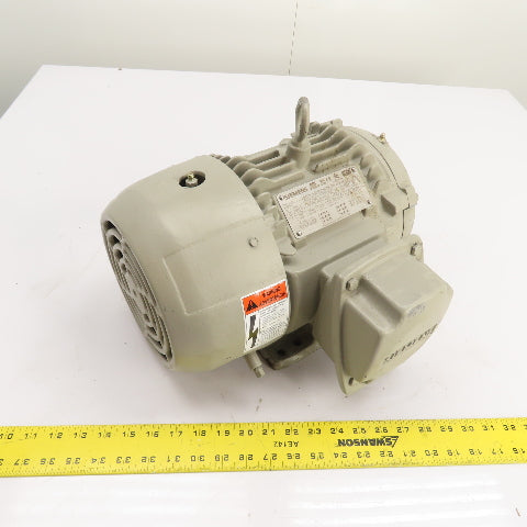 Siemens 1LE23211CB114AA3 3HP Electric Motor 230/460V 3Ph 1760RPM 182T Frame