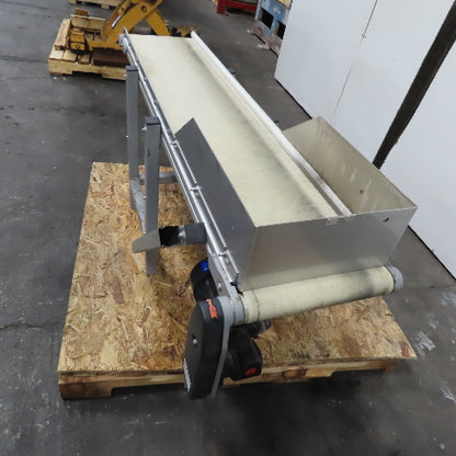 RNA FP120 12" x 58" Slide Belt Conveyor 8FPM 400/230V 3Ph 50Hz