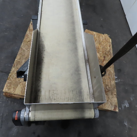 RNA FP120 12" x 58" Slide Belt Conveyor 8FPM 400/230V 3Ph 50Hz