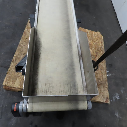 RNA FP120 12" x 58" Slide Belt Conveyor 8FPM 400/230V 3Ph 50Hz