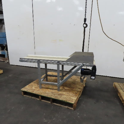 RNA FP120 12" x 58" Slide Belt Conveyor 8FPM 400/230V 3Ph 50Hz