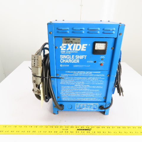 Exide SSC-12-550Z 24V Industrial Battery Charger 120V Input 40A 12 Cell 550AH